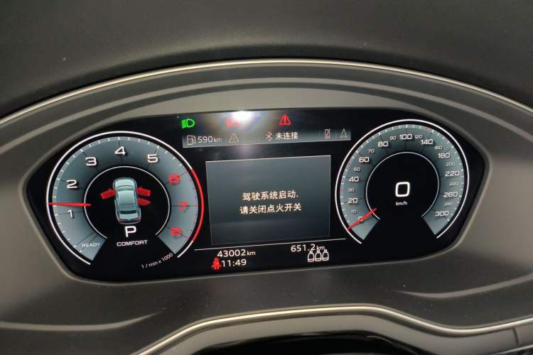 Used Audi A4L 2023 40 TFSI Fashion Dynamic Model Instrument Cluster