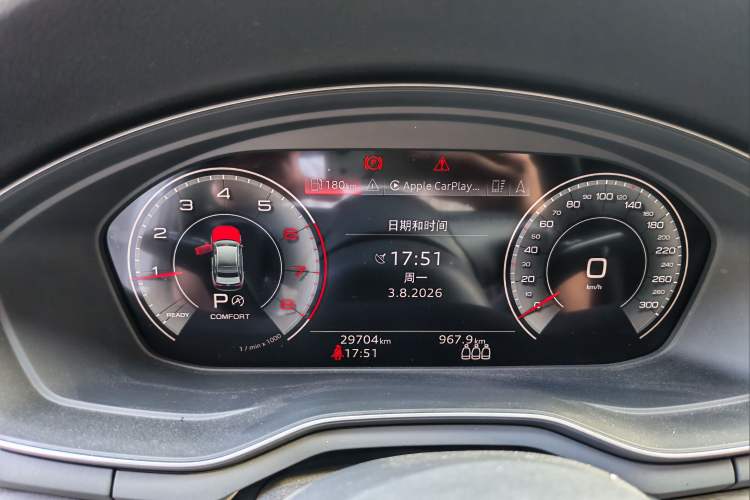 Used Audi A4L 2023 40 TFSI Luxury Dynamic Model Instrument Cluster