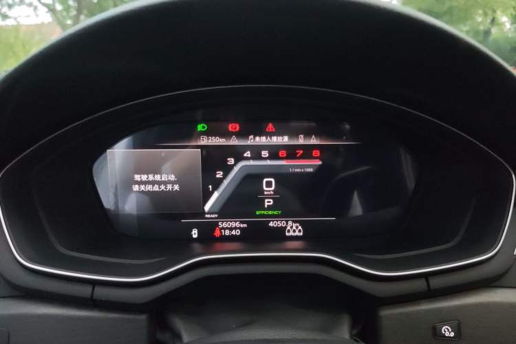 Used Audi A4L 2023 40 TFSI Luxury Dynamic Model Instrument Cluster