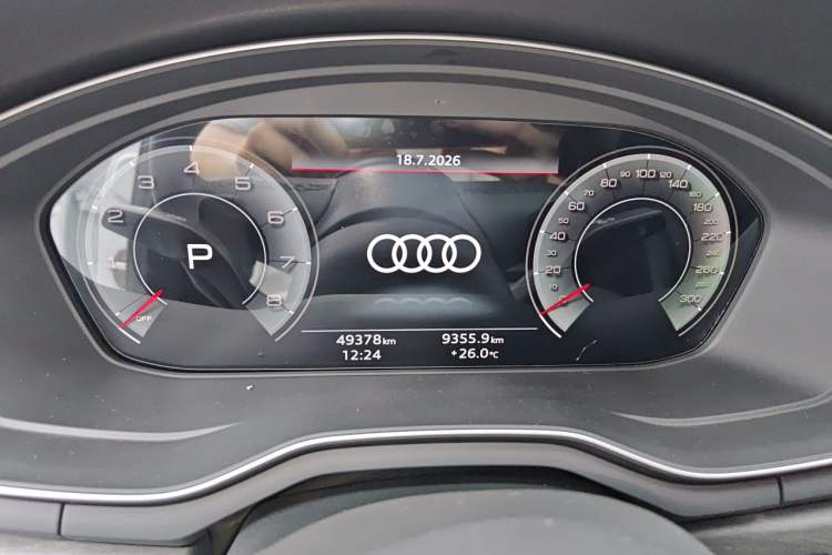 Used Audi A4L 2023 40 TFSI Luxury Dynamic Model Instrument Cluster