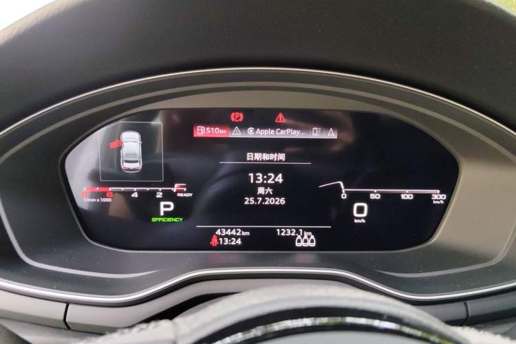 Used Audi A4L 2023 40 TFSI Luxury Dynamic Model Instrument Cluster