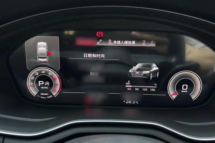 Used Audi A4L 2023 40 TFSI Luxury Dynamic Model Instrument Cluster