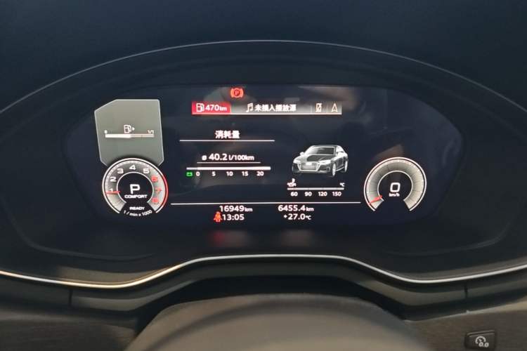 Used Audi A4L 2023 40 TFSI Luxury Dynamic Model Instrument Cluster