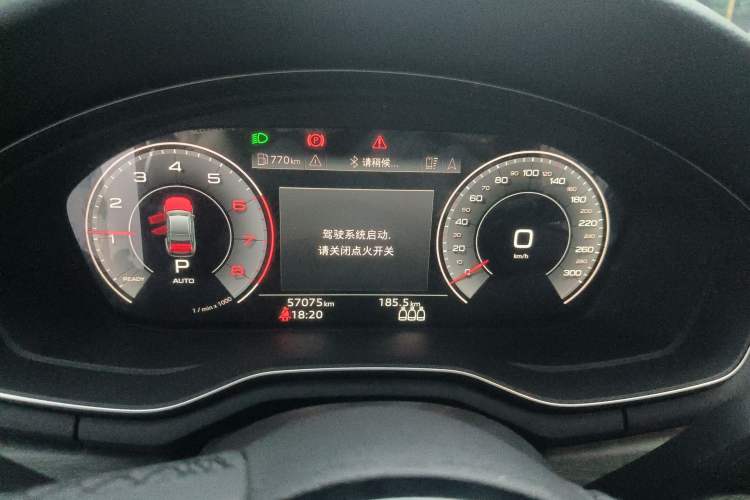 Used Audi A4L 2023 40 TFSI Luxury Dynamic Model Instrument Cluster