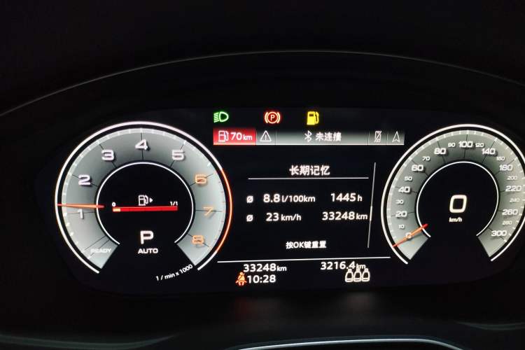 Used Audi A4L 2023 40 TFSI Luxury Dynamic Model Instrument Cluster