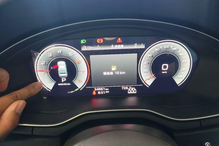 Used Audi A4L 2023 40 TFSI Luxury Dynamic Model Instrument Cluster