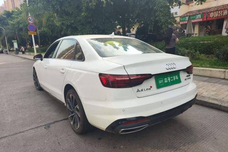 Used Audi A4L 2023 40 TFSI Luxury Dynamic Model Rear Left 45 Deg