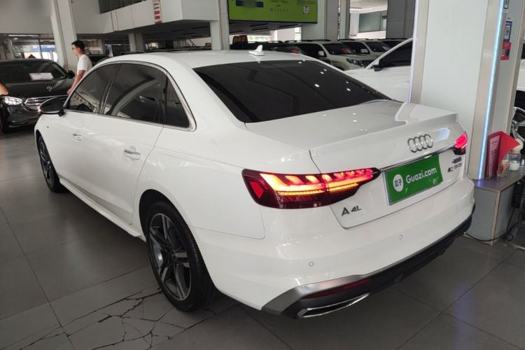 Used Audi A4L 2023 40 TFSI Fashion Dynamic Model Rear Left 45 Deg