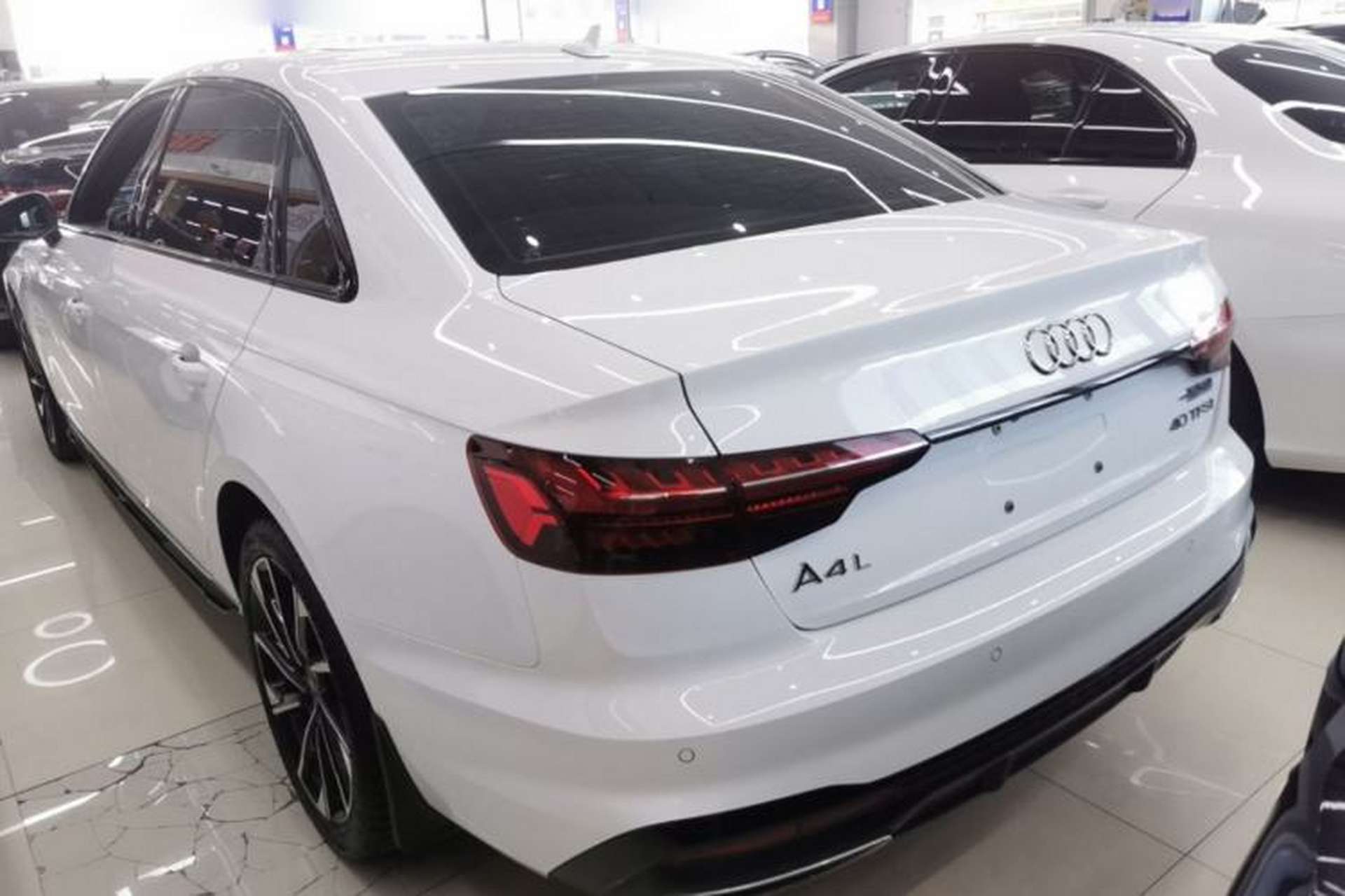 Used Audi A4L 2023 40 TFSI Luxury Dynamic Model Rear Left 45 Deg