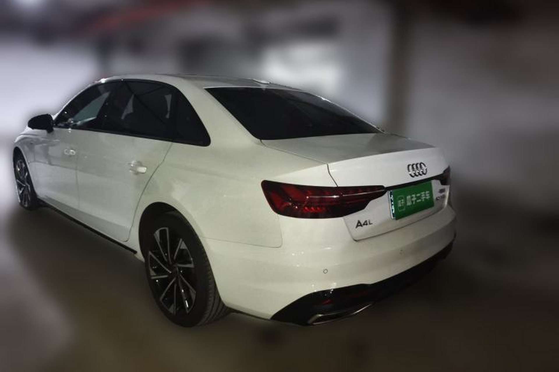 Used Audi A4L 2023 40 TFSI Luxury Dynamic Model Rear Left 45 Deg