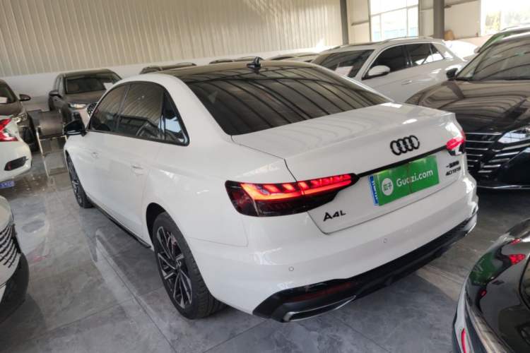 Used Audi A4L 2023 40 TFSI Luxury Dynamic Model Rear Left 45 Deg