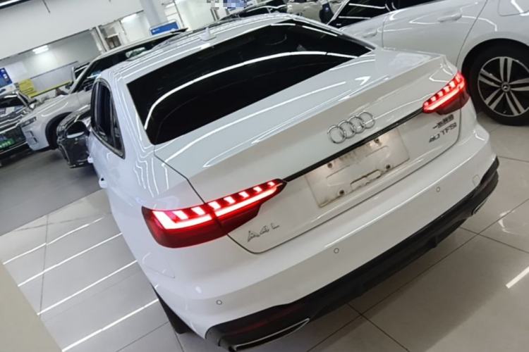 Used Audi A4L 2023 40 TFSI Luxury Dynamic Model Rear Left 45 Deg
