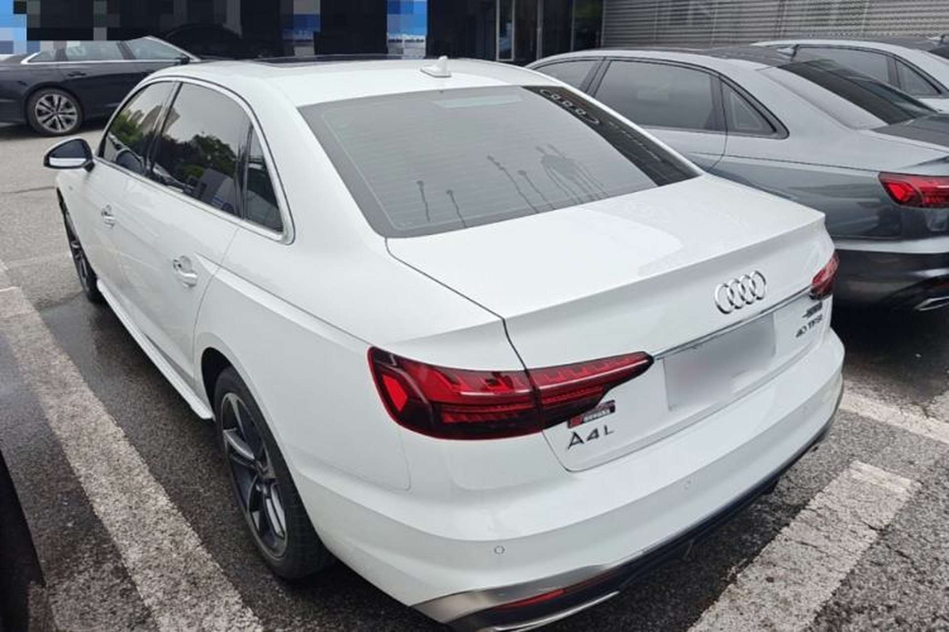 Used Audi A4L 2023 40 TFSI Fashion Dynamic Model Rear Left 45 Deg