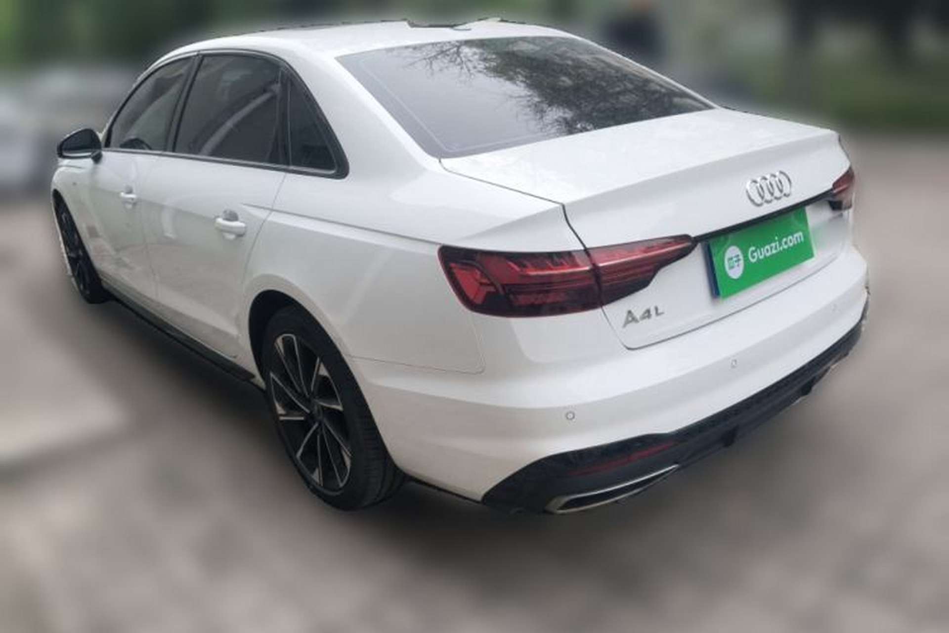 Used Audi A4L 2023 40 TFSI Luxury Dynamic Model Rear Left 45 Deg
