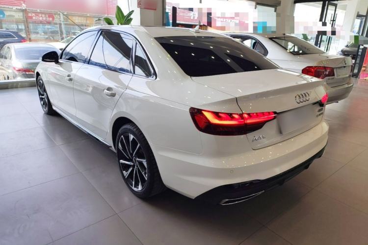 Used Audi A4L 2023 40 TFSI Luxury Dynamic Model Rear Left 45 Deg
