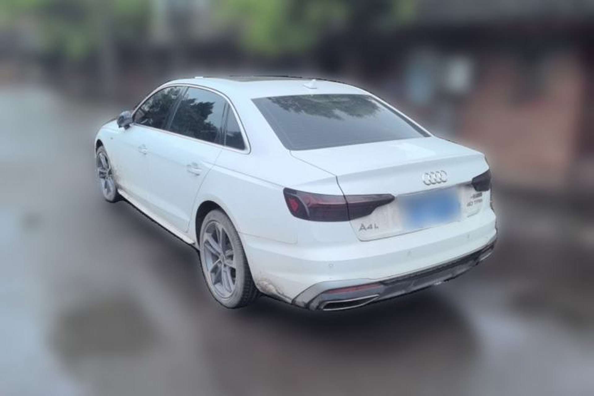 Used Audi A4L 2023 40 TFSI Fashion Dynamic Model Rear Left 45 Deg