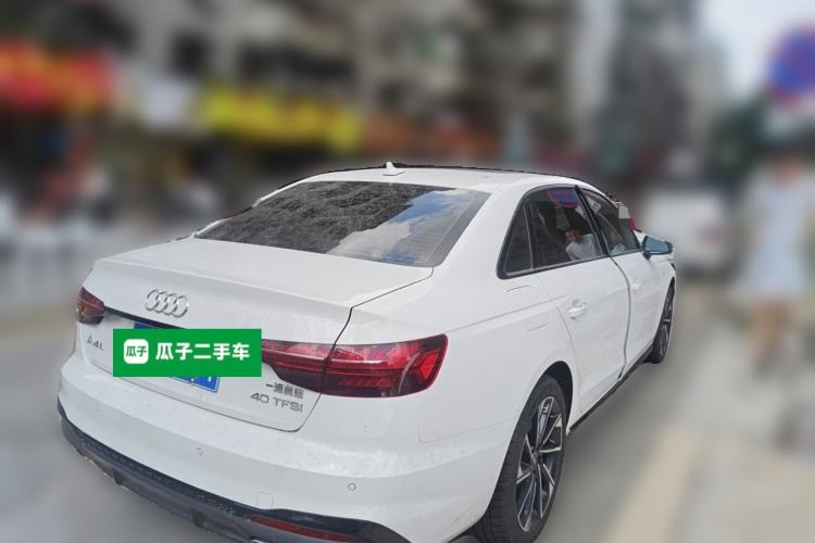 Used Audi A4L 2023 40 TFSI Luxury Dynamic Model Rear Right 45 Deg