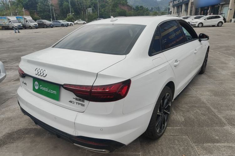 Used Audi A4L 2023 40 TFSI Luxury Dynamic Model Rear Right 45 Deg