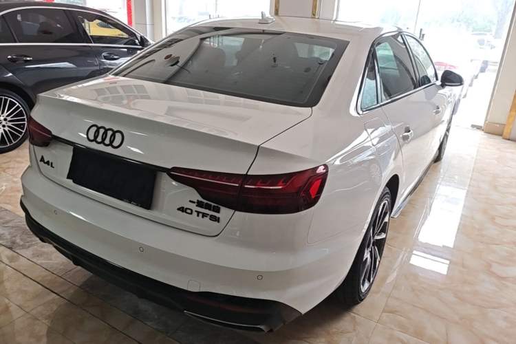 Used Audi A4L 2023 40 TFSI Luxury Dynamic Model Rear Right 45 Deg