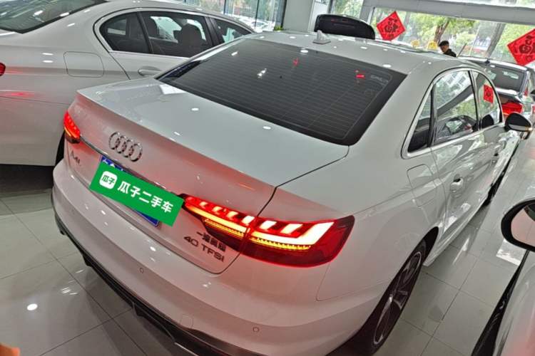 Used Audi A4L 2023 40 TFSI Fashion Dynamic Model Rear Right 45 Deg