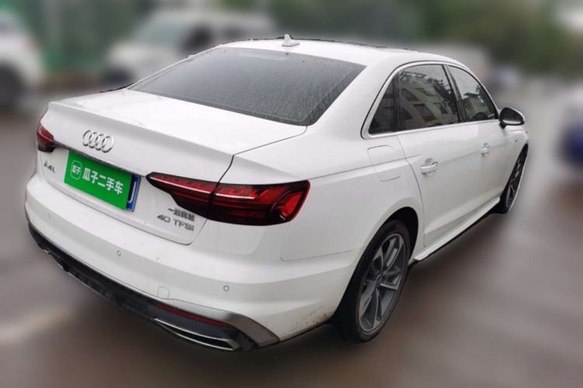 Used Audi A4L 2023 40 TFSI Fashion Dynamic Model Rear Right 45 Deg