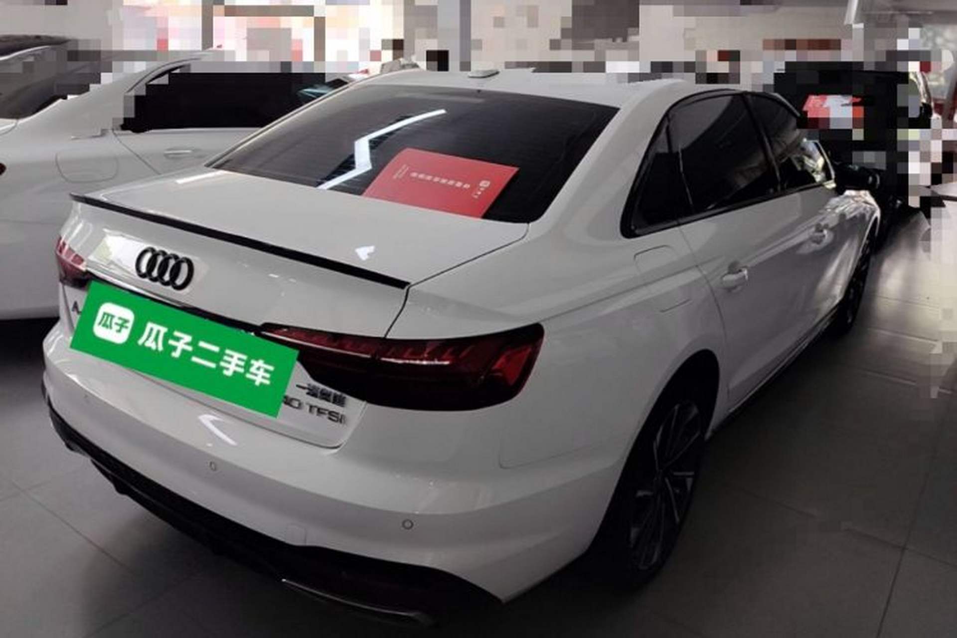 Used Audi A4L 2023 40 TFSI Luxury Dynamic Model Rear Right 45 Deg