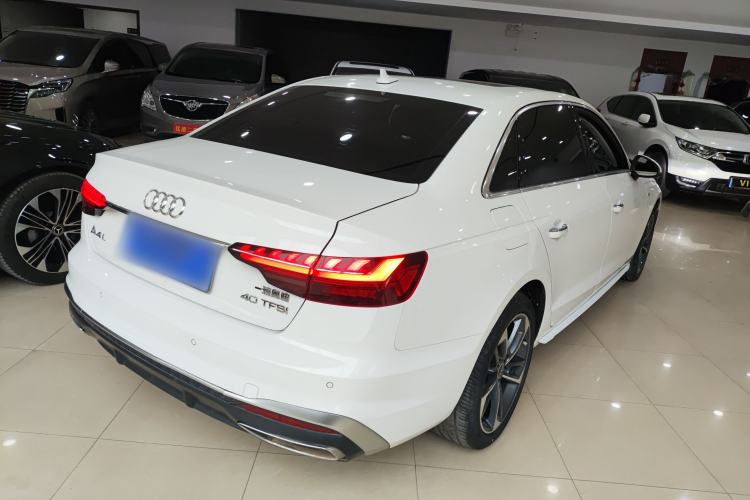 Used Audi A4L 2023 40 TFSI Fashion Dynamic Model Rear Right 45 Deg
