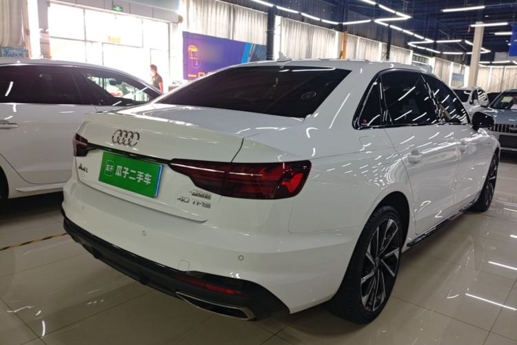 Used Audi A4L 2023 40 TFSI Luxury Dynamic Model Rear Right 45 Deg