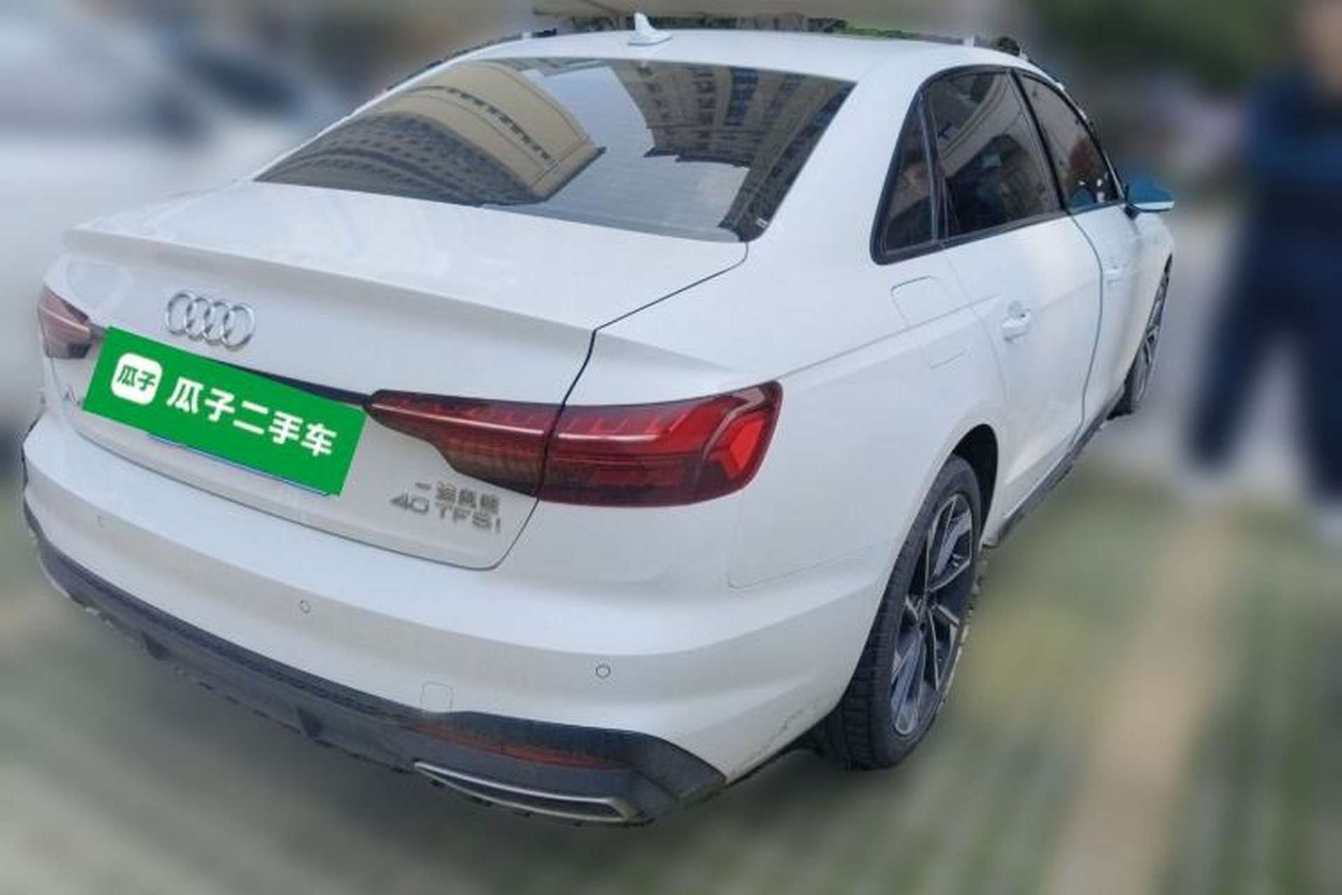 Used Audi A4L 2023 40 TFSI Luxury Dynamic Model Rear Right 45 Deg