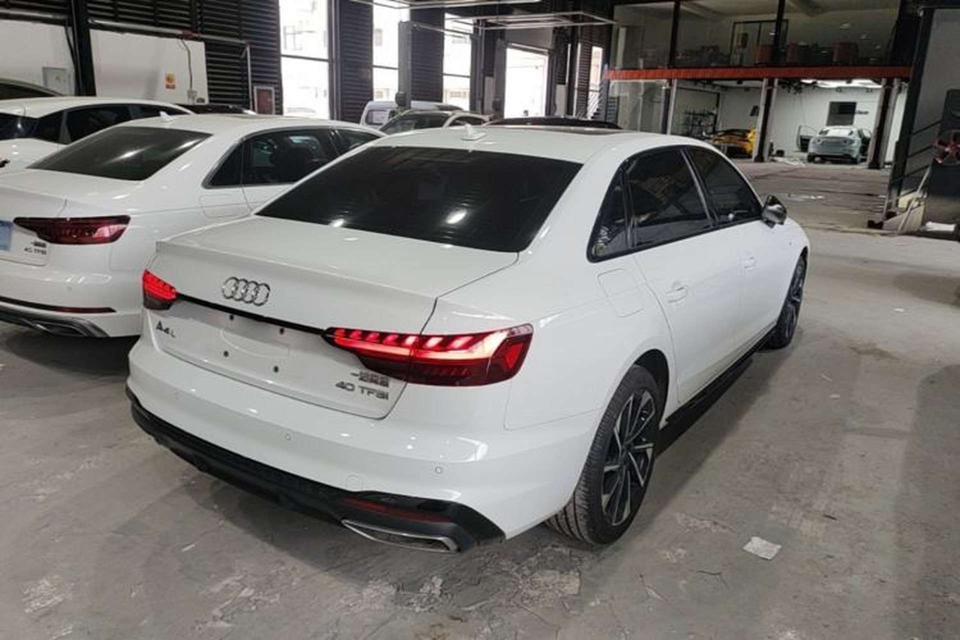 Used Audi A4L 2023 40 TFSI Luxury Dynamic Model Rear Right 45 Deg