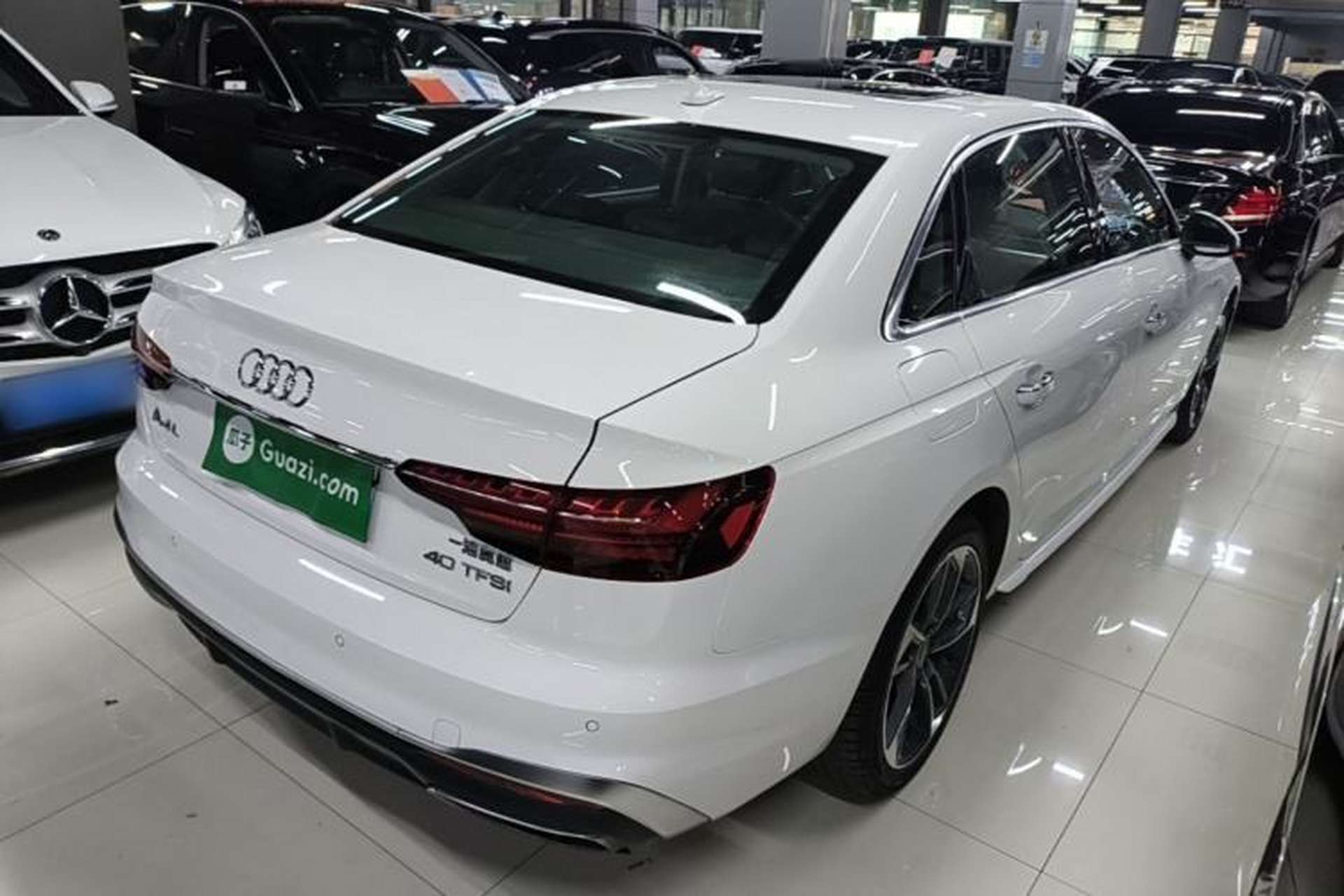 Used Audi A4L 2023 40 TFSI Fashion Dynamic Model Rear Right 45 Deg