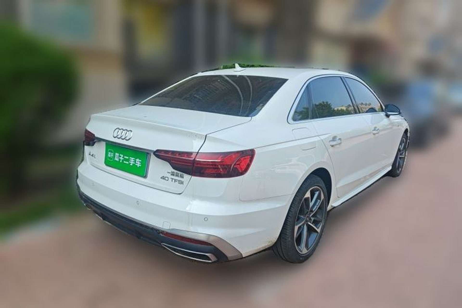 Used Audi A4L 2023 40 TFSI Fashion Dynamic Model Rear Right 45 Deg