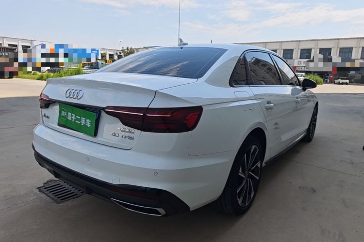 Used Audi A4L 2023 40 TFSI Luxury Dynamic Model Rear Right 45 Deg
