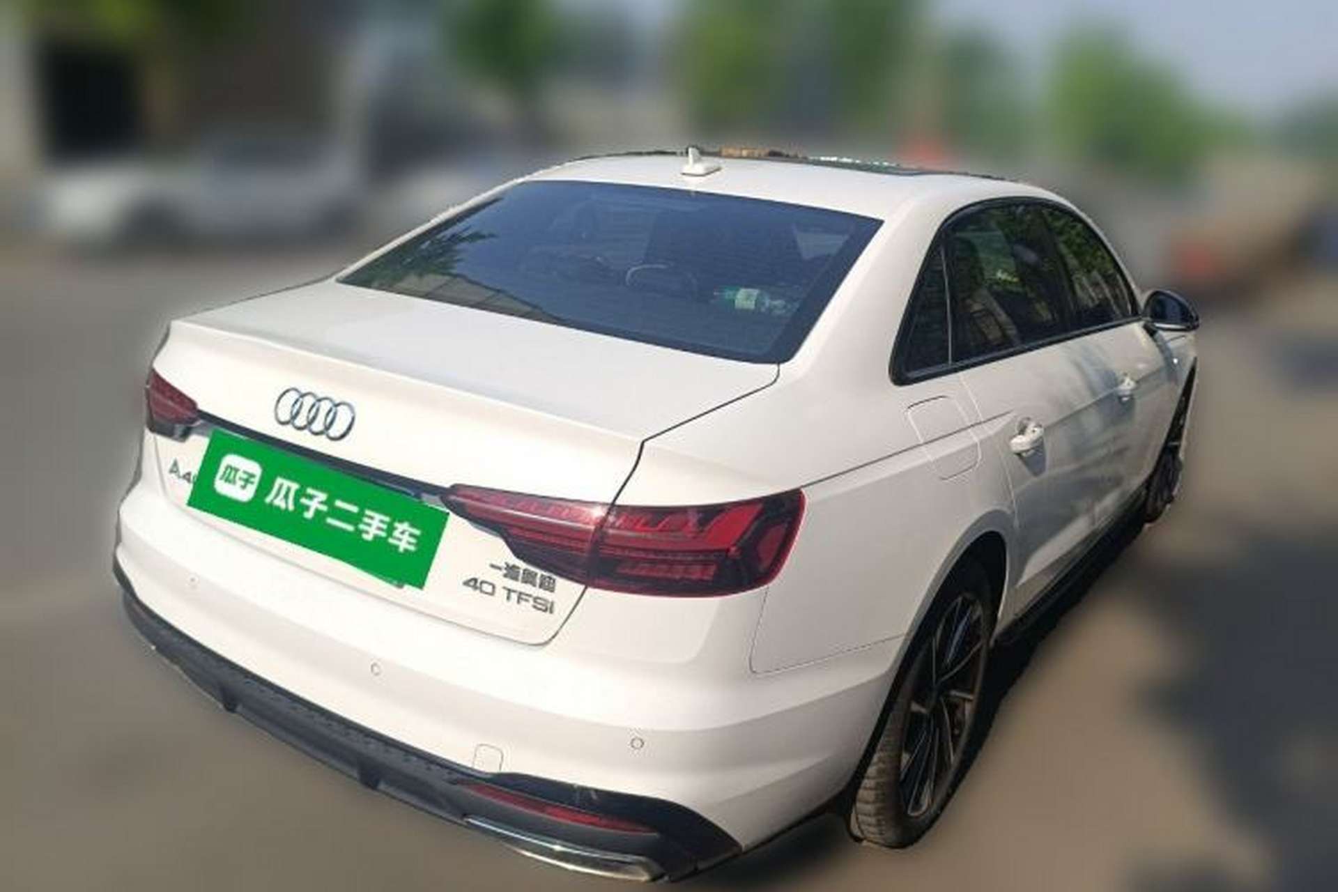 Used Audi A4L 2023 40 TFSI Luxury Dynamic Model Rear Right 45 Deg