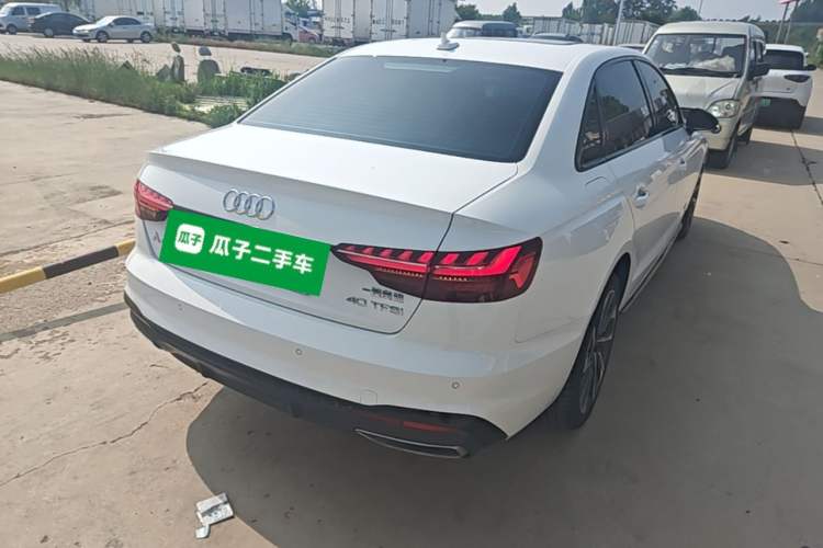 Used Audi A4L 2023 40 TFSI Luxury Dynamic Model Rear Right 45 Deg