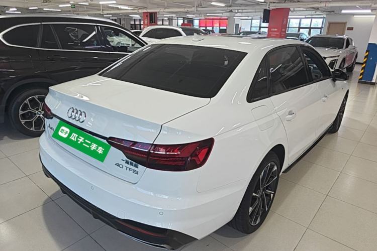Used Audi A4L 2023 40 TFSI Luxury Dynamic Model Rear Right 45 Deg