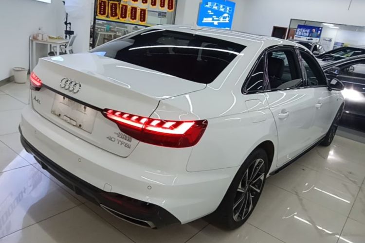 Used Audi A4L 2023 40 TFSI Luxury Dynamic Model Rear Right 45 Deg