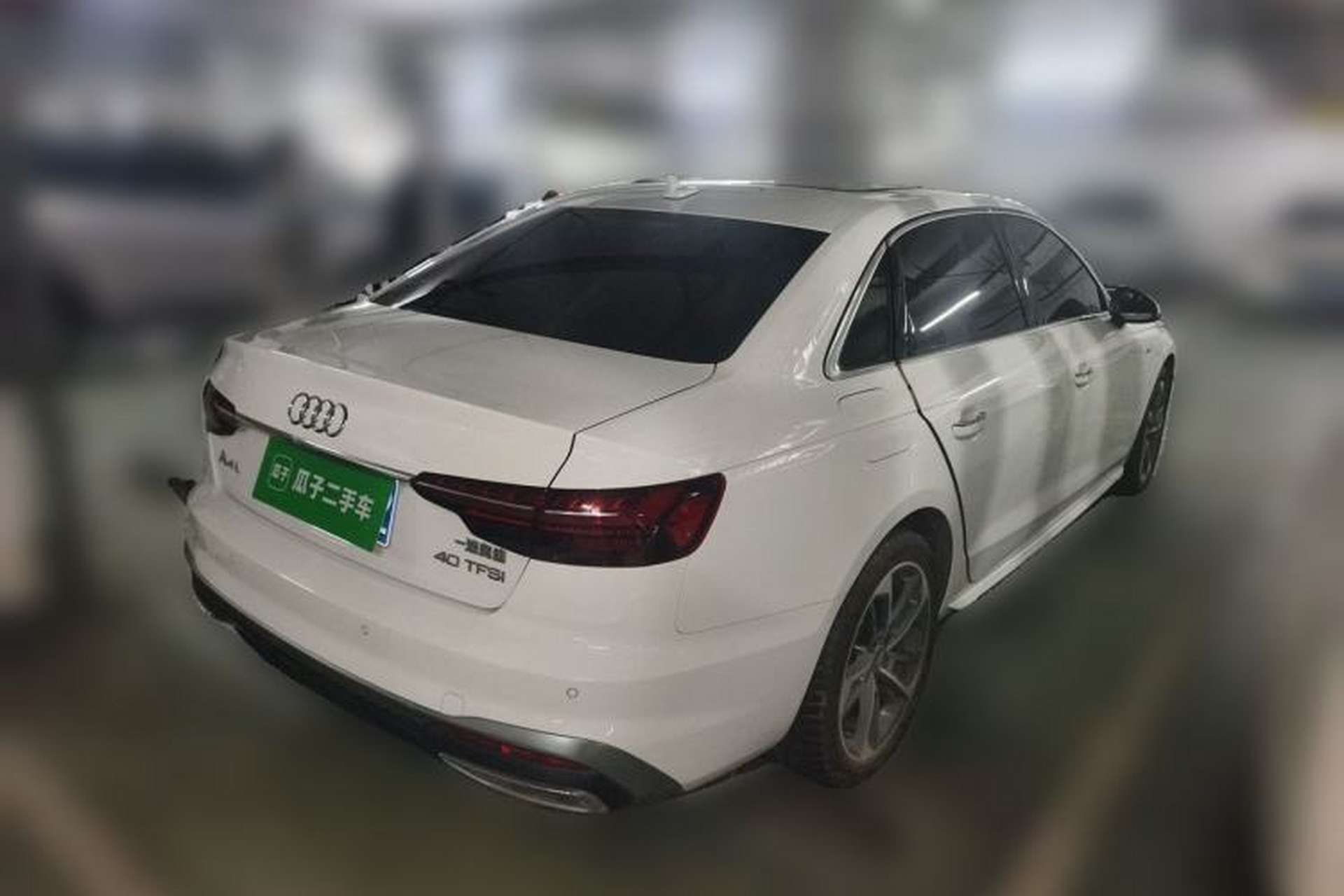 Used Audi A4L 2023 40 TFSI Fashion Dynamic Model Rear Right 45 Deg