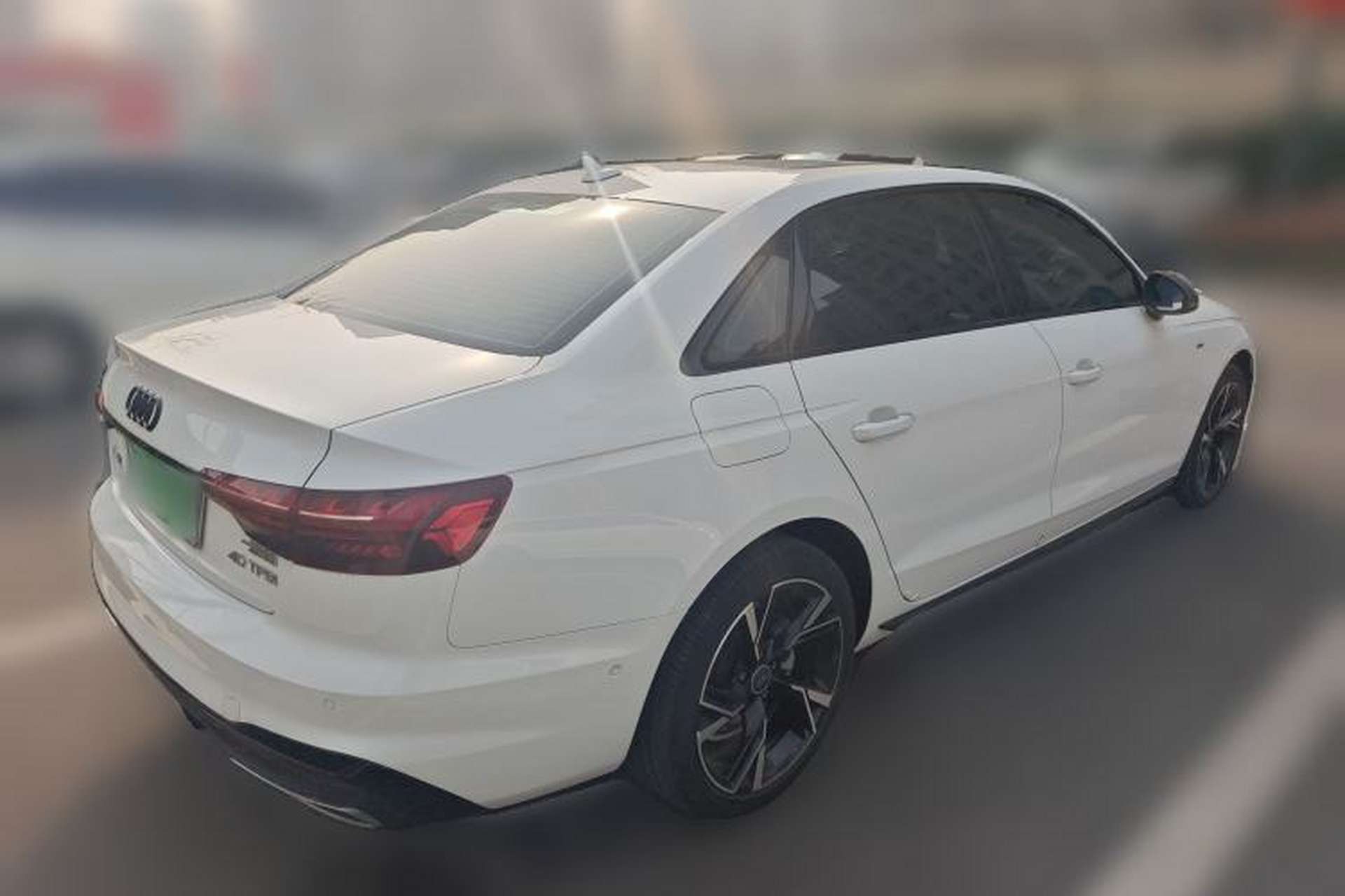 Used Audi A4L 2023 40 TFSI Luxury Dynamic Model Rear Right 45 Deg