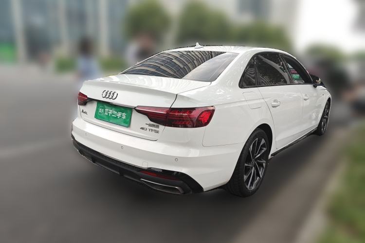 Used Audi A4L 2023 40 TFSI Luxury Dynamic Model Rear Right 45 Deg