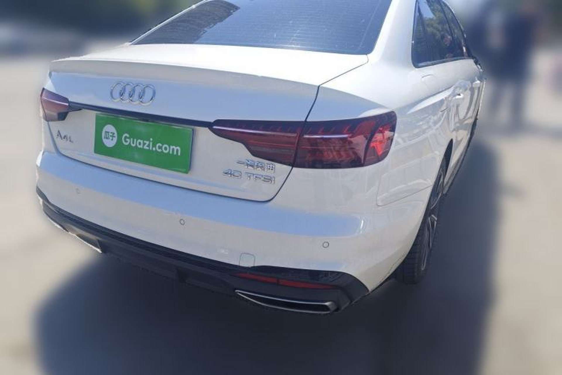 Used Audi A4L 2023 40 TFSI Luxury Dynamic Model Rear Right 45 Deg