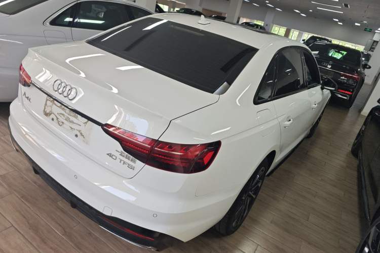 Used Audi A4L 2023 40 TFSI Luxury Dynamic Model Rear Right 45 Deg