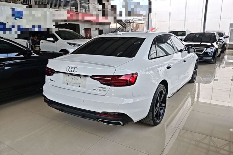 Used Audi A4L 2023 40 TFSI Luxury Dynamic Model Rear Right 45 Deg