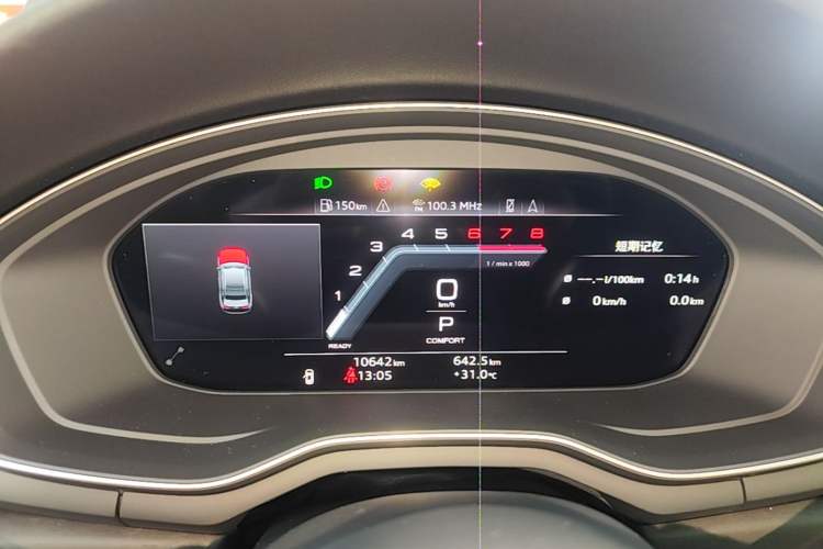 Used Audi A4L 2024 40 TFSI Luxury Dynamic Edition Instrument Cluster