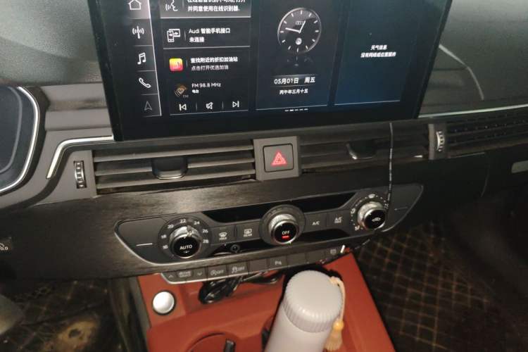 Used Audi A4L 2024 40 TFSI Fashion Dynamic Model Audio And AC Panel