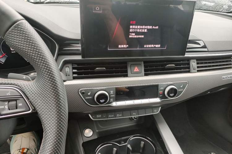 Used Audi A4L 2024 40 TFSI quattro RS Performance Package Audio And AC Panel