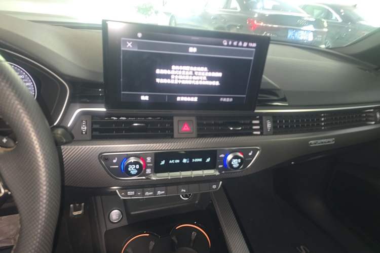 Used Audi A4L 2024 40 TFSI quattro RS Performance Package Audio And AC Panel