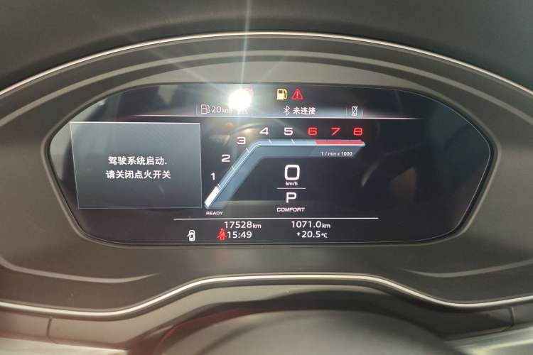 Used Audi A4L 2024 40 TFSI Fashion Dynamic Model Instrument Cluster