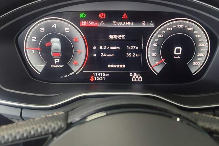 Used Audi A4L 2024 40 TFSI quattro RS Performance Package Instrument Cluster