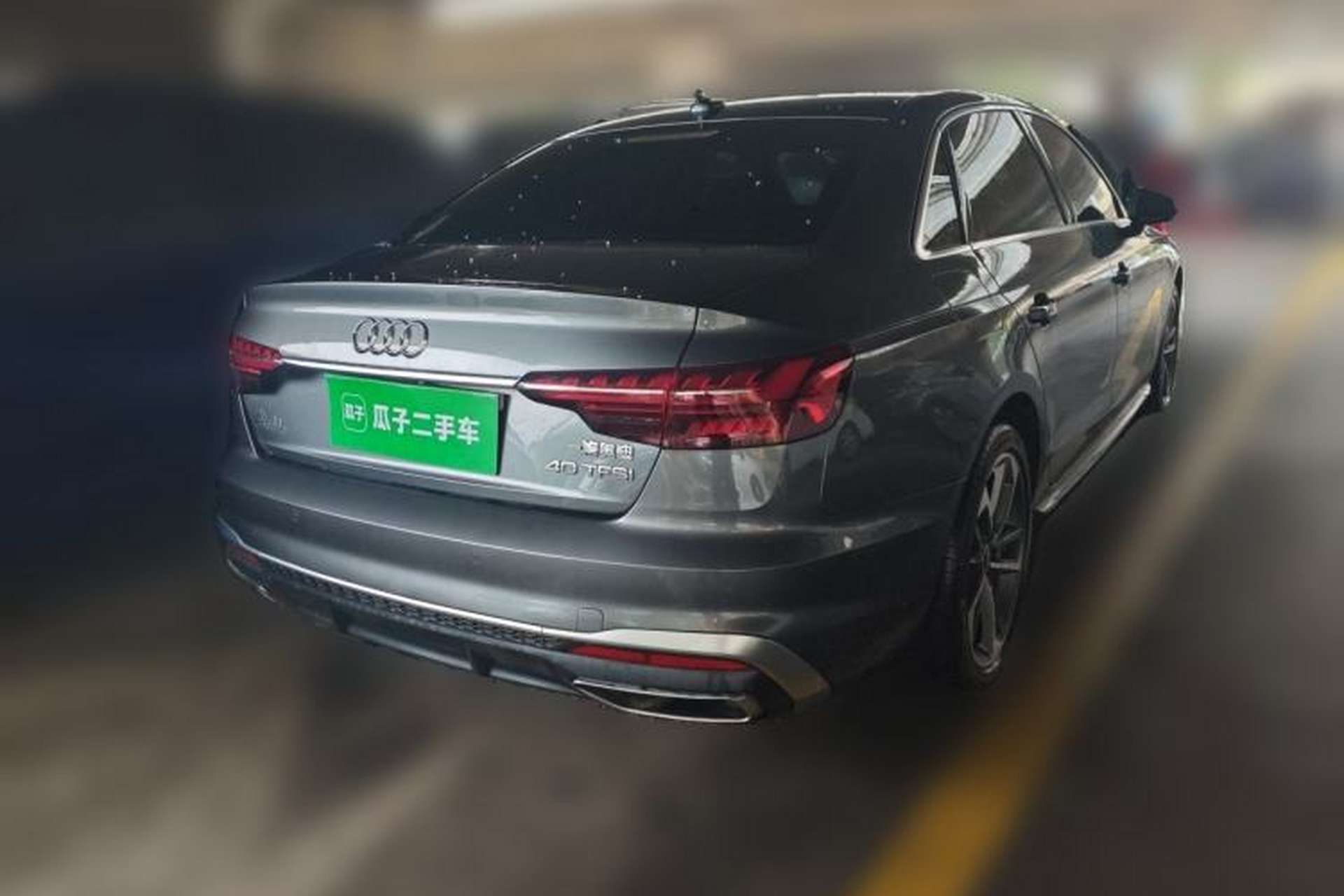 Used Audi A4L 2024 40 TFSI Fashion Dynamic Model Rear Right 45 Deg